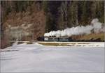 Eb 3/5 5810 gegenüber Kröschenbrunnen. Februar 2019.