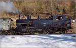 Fahrt nach Entlebuch entlang der kleinen Emme Eb 3/5 5810. Februar 2019.