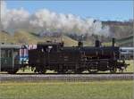 Eb 3/5 5810 mit ihrer Fuhre rund um den Napf bei der Einfahrt nach Willisau. Februar 2019.