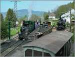 Auf den ersten Blick ein schon des öfteren gezeigtes Sujet: Die Lokversorgung der Blonay-Chamby Bahn in Chaulin.