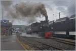 Les chemin de fer disparus - Die verschwundenen Bahnen (Zell - Todtnau 1889 1967) - Die SEG G 2x 2/2 105 der Blonay - Chamby Bahn verlässt mit ihrem  Güterzug 10573 Blonay in Richtung