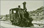 Als Erg�nzung zu Ollis 'Glaskastenlok' G 3/3 2 der RDB:  Die  R�gional des Brensts (RdB) / CMN G 3/3 N� 1 LE DOUBS der Blonay Chamby Bahn rangiert in Blonay.  

Analogbild vom August 1985  