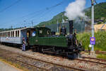 Sie hat uns am 27 Mai 2023 nach Blonay gebracht, die ex LEB G 3/3 Nr.