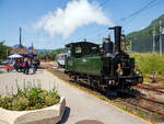 Sie hat uns am 27 Mai 2023 nach Blonay gebracht, die ex LEB G 3/3 Nr.