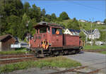 150 Jahre Tösstalbahn.

Auch die Neue beim DVZO namens 'Sara', Ee 3/3 18815 hat nun Feierabend und bewegt sich in die Abstellung. Bauma, September 2025.