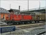 Die SBB Em 3/3 18809 rangier in Basel St.Johann.
22. Juni 2007
