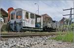Obwohl die Strecke von Sumiswald-Gr�nen nach Gr�nen nur sporadisch im Museumsbahnverkehr bedient wird, war neben der E 3/3 853, etwas versteckt, auch dieser Tm II zu sehen.