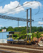 Der BLS Bautraktor Tm 235 203-7 (Tm 98 85 5235 203-7 CH-BLS), ein BLS SIF (Störungsinterventionsfahrzeuge) Typ C bzw.