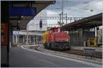 Die SBB Am 841 000-3 mit einem Dienstzug in Lausanne. 

8. Sept. 2019