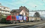 SBB Cargo Am 843 060-5 in Renens VD.