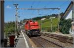 Die SBB Am  843 024-1 in Bossière.