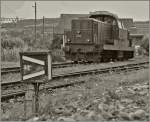 Die wuchtige Bm 6/6 18510 in Yverdon.