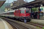 SBB 11152 verlässt am 25 Mai 2019 Brugg AG.