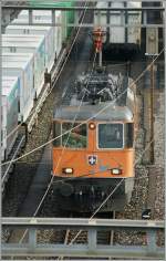 Die SBB Re 4/4 II 11320 in Lausanne Triage.
10. Okt. 2014