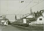 Als im Frühjahr 1995 die SBB Re 4/4 II 11343 mit ihrem Schnellzug nach Birg durch den Bahnhof von Rivaz fährt, verfügt dieser noch über umfangreiche Gleisanlagen und einen Güterschuppen. Damals wurde auch die Getreidemühle westlich des Bahnhofs und mit einem Anschlussgleis ausgestattet von Getreidewagen im Schiebedienst mit einem  Sputnik  als Steuerwagen bedient. 

Analog Bild vom April 1995