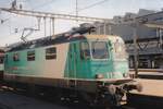 SBB 11276 tragt am 18 Juni 2001 ein Versuchslackierung für SBB Cargo in Luzern HB.