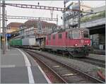 Die SBB Cargo Re 4/4 II 11289 (Re 420 289-1) mit einen Güterzug nach St-Triphon. Leider wird diese innovative Leistung ab dem Fahrplanwechsel wegfallen. 

9. Aug. 2025