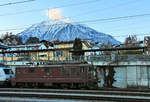 Lok 193 von 1983 in Spiez.