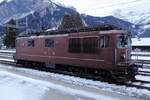 Am 31 Dezember 2018 steht BLS 171 in Kandersteg.