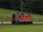 Grosses BoBo-Treffen in Balsthal - die Teilnehmerinnen:    Re 4/4 III 11350 der OeBB historic hätte einst Re 4/4 II 11156 werden sollen.