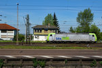 BLS CARCO LOKOMOTIVEN in Deutschland: Re 485 014-5 auf Rangierfahrt in Weil am Rhein am 6. Mai 2016.
Foto: Walter Ruetsch