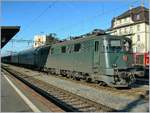 Die SBB Ae 6/6 11497 in Renens VD. Der Glanz der stolzen Lok verblasst zusehens.
14. Dez. 2006