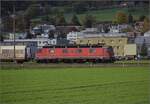 Ein bisschen Jurasüdfuss.

Re 620 054 'Villeneuve' bei Grenchen. November 2023.