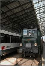 Die SBB Ae 4/7 10976 in Lausanne.