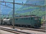 Die Ae 6/6 11503 in St-Maurice.
14. Juni 2006