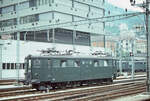 Ae 4/6 10801-10812: Lok 10805 in Bellinzona, wo sie am Ende beheimatet waren.