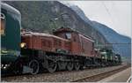 Ein Blick auf den legendären  Winterthurer Schrägstangen  Antrieb der Ce 6/8 14253 in Erstfeld.

(SBB Historic, 100 Jahre Krokodil Extrafahrt) 

19. Okt. 2019