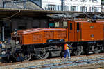 Wer gut schmiert der fährt auch gut, und so fährt eine solche schöne Maschine auch mal 100 Jahre....
Detailbild des SBB Gotthard Krokodil Ce 6/8 II 14253 (eigentlich SBB Be 6/8 II 13253) der SBB Historic am 02.08.2019 mit einem Sonder ...
