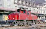 Ee 3/3 16376 in Lausanne im Oktober 1995.