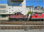 Nochmals die Ee 3/3  16406 in Lausanne.