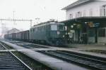 SBB: Im Jahre 1996 standen für die Führung der Zuckerrübenzüge Ae 6/6 Lokomotiven im Einsatz.
