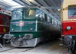 Die SBB Ae 6/6 11401 „Ticino“ (später Ae 610 401) am 09.09.2017 in der SVG Eisenbahn-Erlebniswelt Horb.