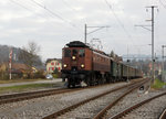 SBB: Sonderzug mit der Be 4/6 12320 auf der Fahrt nach Winterthur am 26. November 2016.
Foto: Walter Ruetsch
