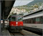 Die SBB Re 420 209  Lion  in Locarno.