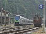 Fest in der Hand der BLS befindet sich dieser Tage die FS Trenialia Station Iselle di Trasquera.