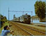 Einen ganz besonderen Zug gab es im Sommer 1981 in Büren zu fotografieren.