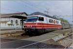 Die Ur-Werbelok: SBB Re 460 015-1 in Vevey.