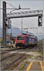 Die SBB Re 474 009 in Domodossola.