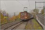 La DER de la Saison / Das Saison Ende der Blonay Chamby Bahn 2025 - Seit einigen Jahren zeigt die Blonay Chamby Bahn zum Saison Ende mit einem verdichteten Fahrplan noch einmal ihre herrlichen Fahrzeuge im Einsatz: Die BOB HGe 3/3 N° 29 der Blonay Chamby Bahn erreicht mit dem Reisezug 2907 von Blonay nach Chaulin den Halt Chamby. 
25. OKt. 2025 La DER de la Saison / Das Saison Ende der Blonay Chamby Bahn 2025 - Seit einigen Jahren zeigt die Blonay Chamby Bahn zum Saison Ende mit einem verdichteten Fahrplan noch einmal ihre herrlichen Fahrzeuge im Einsatz: Die BOB HGe 3/3 N° 29 der Blonay Chamby Bahn erreicht mit dem Reisezug 2907 von Blonay nach Chaulin den Halt Chamby. 
25. OKt. 2025