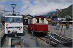 In Meiringen, neben der relativ kleinen 'TRUDI' der (ex) MIB steht die Brünigbahn HGe 101 965-2, welche in ihrer Farbgebung auf 20 Jahre Zentralbahn hinweist. 


23. Aug. 2025