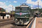 Verein Mikado 1254 haben einige Elloks une eine davon, die 11407, setzt sich am Nachmittag von 17 Mai 2025 vor ein Sonderzug in Burgdorf.