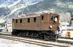 RhB Ge 4/6 Nr.353 in Zernez im September 1989.
