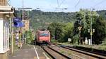 SBBC 482 016-3 mit Containerzug gen Bingen unterwegs.