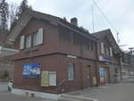 (224'106) - Der Bahnhof Br�nig-Hasliberg am 13.