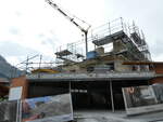 (239'967) - Ehemaliger Coop und Wohnhaus beim Abbruch am 6.