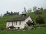 (130'356) - Das Bergkirchlein Achseten am 11.